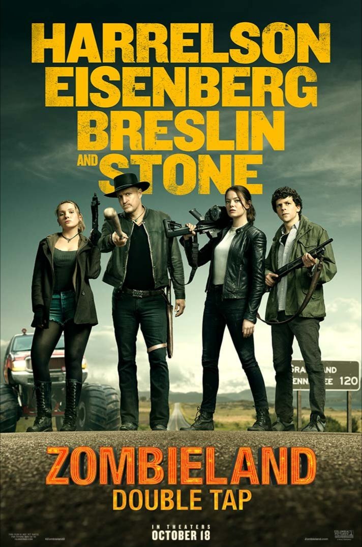 Il_Nerdastro's tweet photo. Il tempo è passato, dieci anni, ma quella che non passa mai è la lotta ai dannati Zombie!
#WoodyHarrelson, #EmmaStone, #JesseEisenberg, #AbigailBreslin e nuovi (famosi) volti nel Trailer di #Zombieland2!
https://t.co/Ho1hwbSJ1B

#Zombieland #DoubleTap #DoppioColpo #SonyPictures https://t.co/FuPVgqKJIl