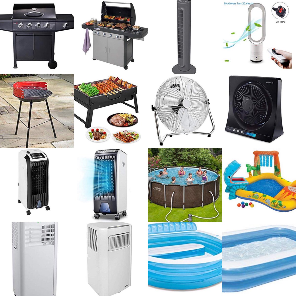 Summer is finally here!
We have added items to our shop:- 
- BBQs 
- Fans
- Air conditioning units
-Paddling Pools and swimming pools
All at great prices. Check out wheretogooutin.com/shop-page/
#heat #heatwave #hottestdayoftheyear #hottestdayonrecord #heatwaveuk