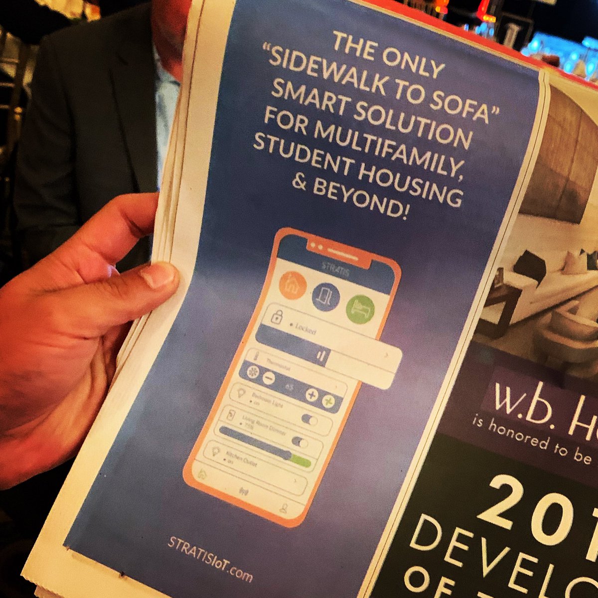 FeliciteMoorman's tweet photo. If you don’t know @STRATISIoT it’s probably time!
Thank you for the recognition @PhillyInquirer #Proptech #cretech #iot #inquirerevents https://t.co/io0nvU1wei