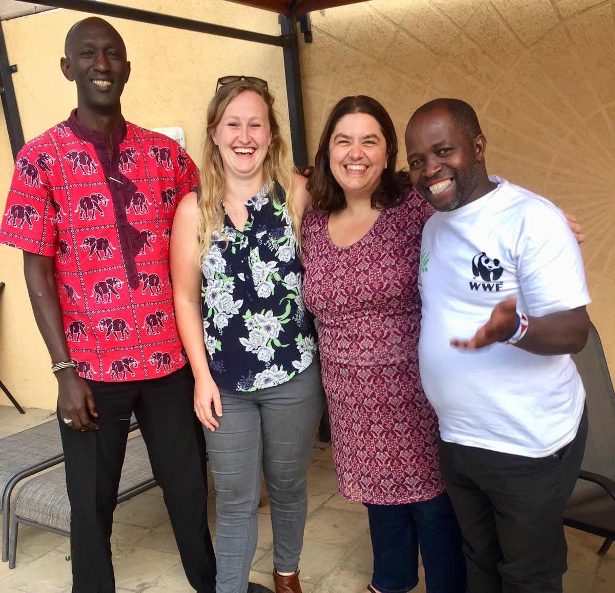 ProfKateJones's tweet photo. Just back into Nairobi after fabulous meetings with @Biome_Health project partners from the #MaasaiMara - thanks @EK_Madsen for hosting and Land Rover awesomeness https://t.co/gaLWjBvUOn