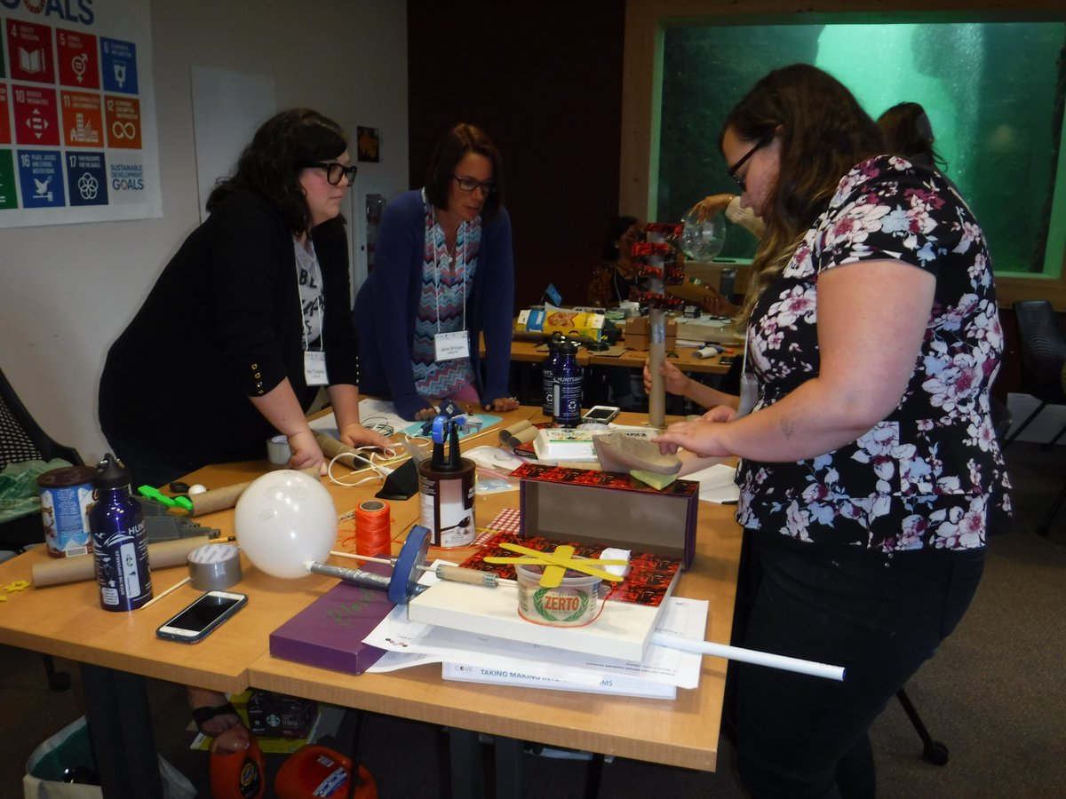 HuntsmanMarine's tweet photo. It was a great week having NB teachers on campus for professional development! @COVE_Ocean @geoscigurl @APEGNB @crichtos #SummerLearningNB https://t.co/b4qaM0PRgH