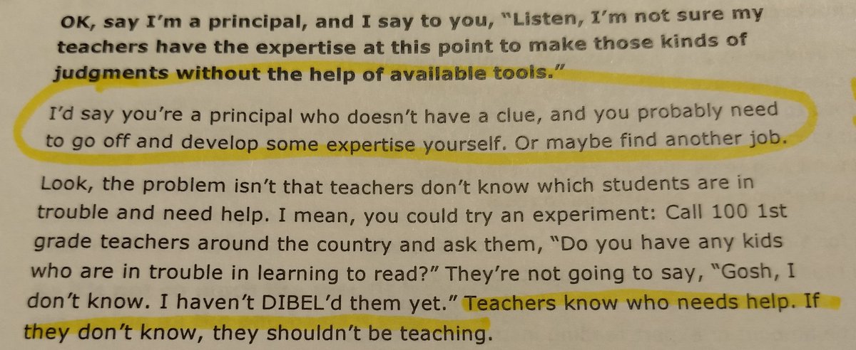 LiteracyPages's tweet photo. Does anybody else love how Richard Allington doesn't mince his words?  ♥️👏 https://t.co/cTNH47i2yM