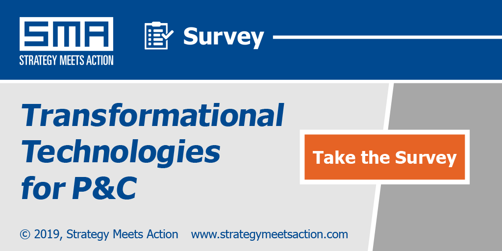 SMAInsurance's tweet photo. SMA’s annual survey on Transformational Technologies for P&amp;C is now open. This survey focuses on insurer strategies, plans, and investments in key transformational technologies... Take the survey today: https://t.co/RoEKRnoHiC

#transformationaltechnologies #survey https://t.co/vgunatYzrQ