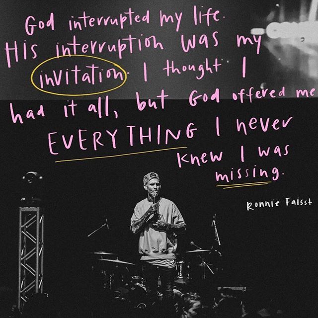 Can we get an amen?! “ ... God offered me EVERYTHING I never knew I was missing” 🙌🏻 How can you open up your day to hear what God is saying to you? ift.tt/2Yqhc83