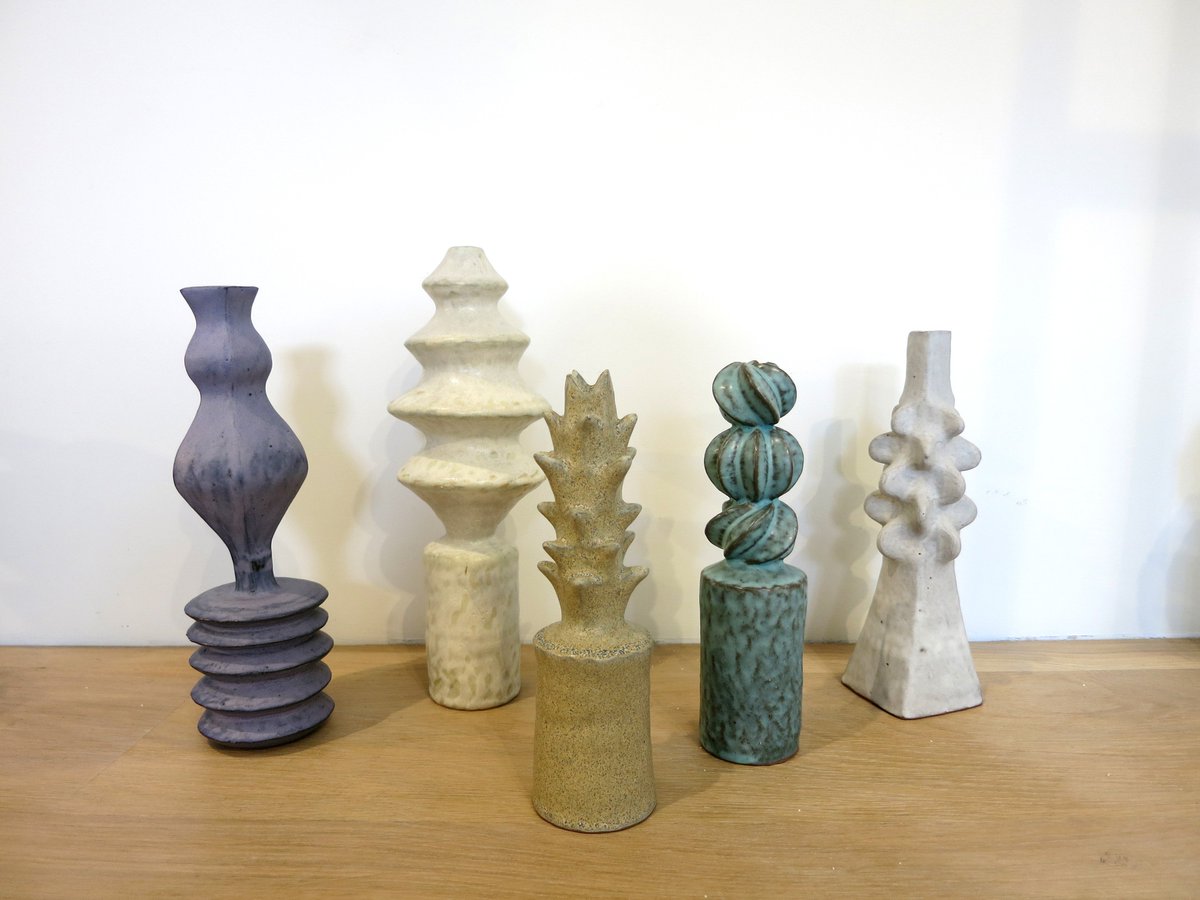 FlowGallery's tweet image. Flow August Showcase of Chinoko Sakamoto Ceramics - mailchi.mp/d04b05821a52/u…