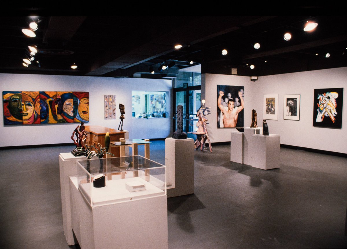 RAFFMAcsusb's tweet photo. #TBT to our 20th Annual Student Art Exhibition from 1990. Be sure to stop by to view our current student show before RAFFMA closes for the summer!
#RAFFMA #CSUSB #CSUSBArt https://t.co/EALPW88qoJ