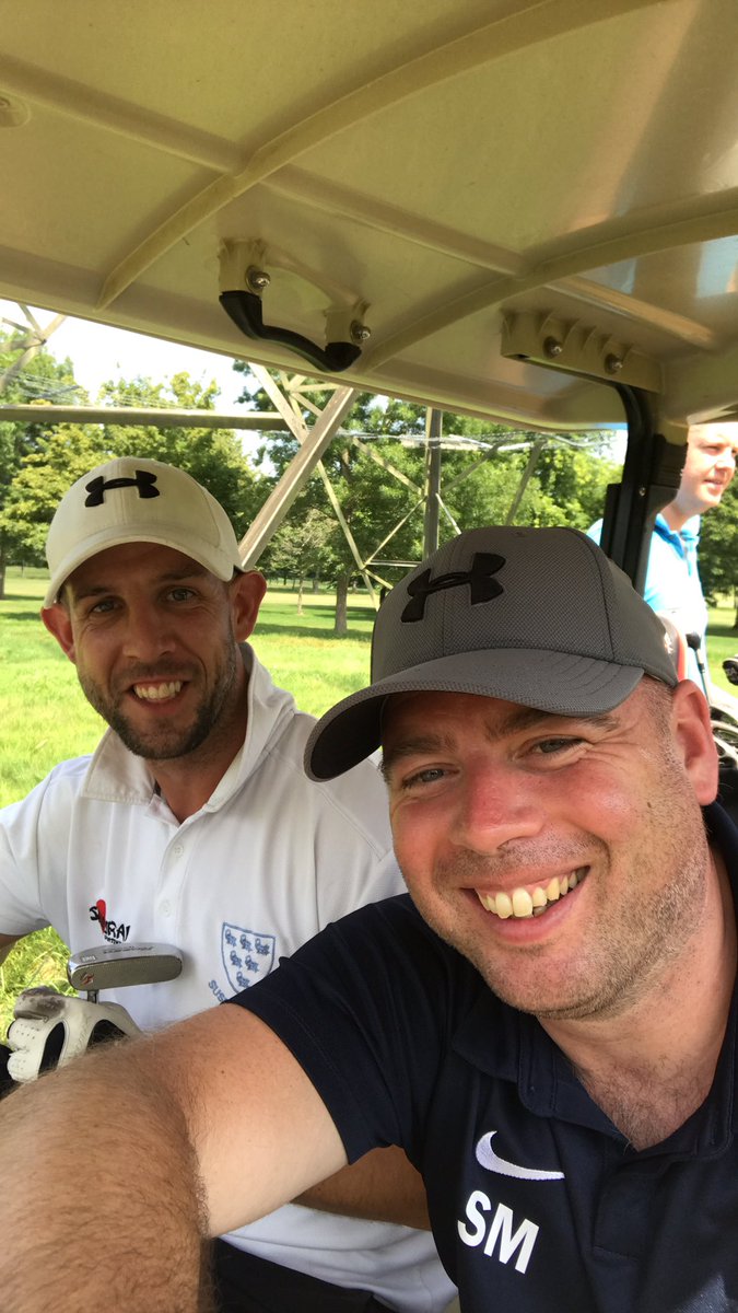 A very hot day on the golf course but <a href="/oakparkgolf/">Oak Park Golf Club</a> was in very nice condition. #SummerHolidays