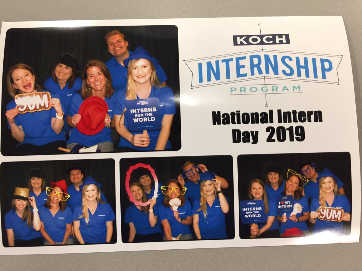 daniharmon8's tweet photo. Interns run the world.  😊 #NationalInternDay #KochInterns #LifeAtKoch #KochCollege https://t.co/ghgzCb8EwG