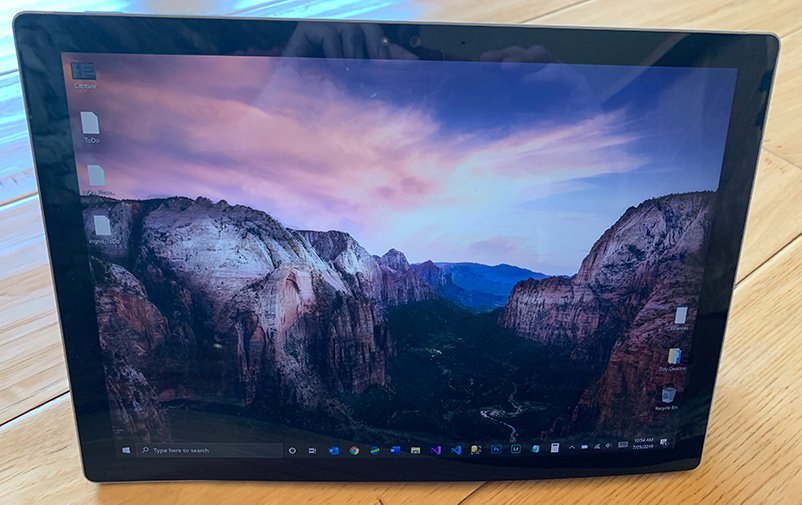 SamUresin's tweet photo. @surface @panos_panay  Thank u 4 a fantastic product! Today, retiring my #surfacepro 4 - purchased in 2015. Used it everyday to build @ingrid_app. Ran #VisualStudio, #vscode #photoshop, #SQLServer, #Office365 &amp; more. Got every ounce of what it had to offer! Love #SURFACE https://t.co/KXm33uhLh9