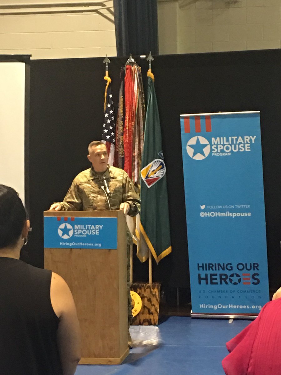 hoh_milspouse's tweet photo. Just a few pictures from today's Fort Polk Military Community and Spouse Hiring Fair!
Fort Polk Garrison Commander COL Ryan K. Roseberry provided opening remarks π
#fortpolk #hiringourheroes #ftpolk #hiringfair https://t.co/i5FLxKm5jQ