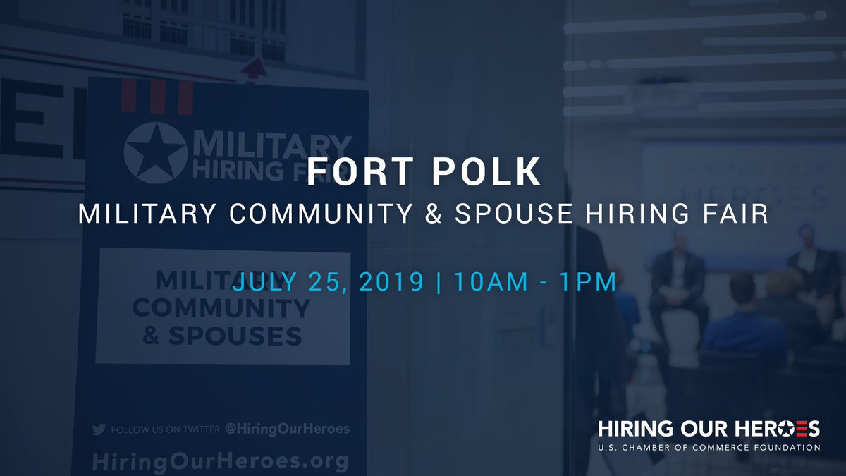 hoh_milspouse's tweet photo. Just a few pictures from today's Fort Polk Military Community and Spouse Hiring Fair!
Fort Polk Garrison Commander COL Ryan K. Roseberry provided opening remarks π
#fortpolk #hiringourheroes #ftpolk #hiringfair https://t.co/i5FLxKm5jQ