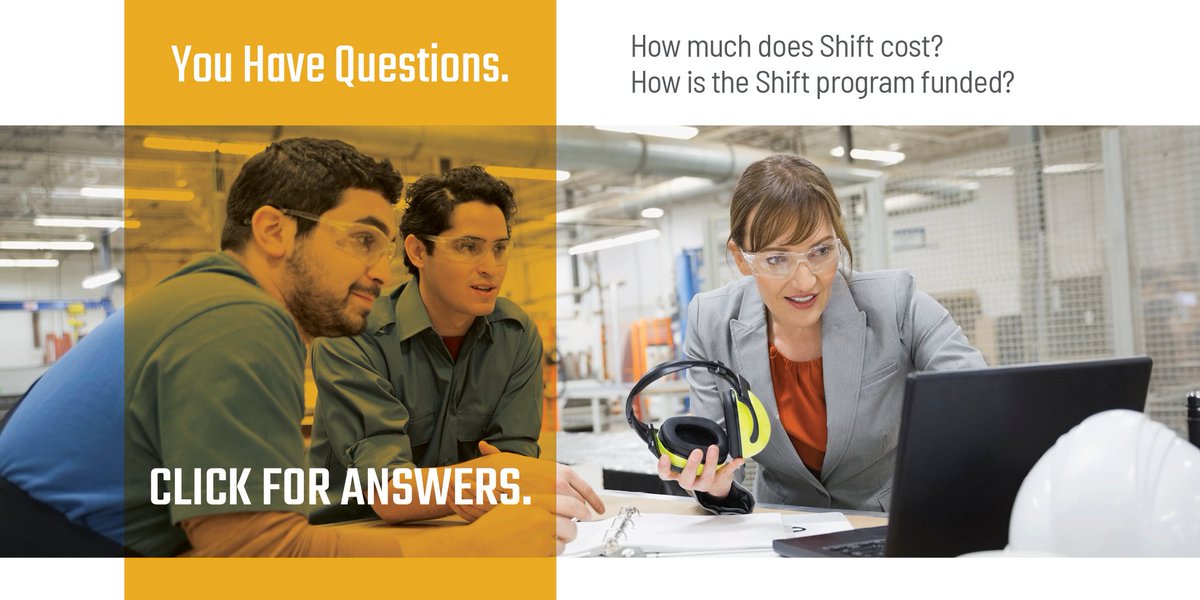 We heard you still have questions about the Shift program. That’s okay, we have all the answers you need on our FAQ page. And if we don’t, tweet or DM us and we’ll be happy to answer. shiftmfg.com/faq