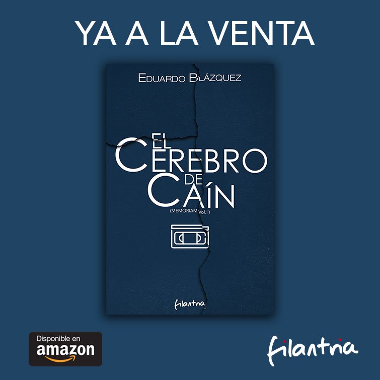 EduBlazquez53's tweet photo. Muchos habéis leído La Imagen Deformada y El Cerebro de Caín. Algunos dejáis vuestros comentarios sobre ellas en las redes, y os estoy muy agradecido. Sería maravilloso que, al hacerlo, menciones @GFilantria mi editorial. Su trabajo con  mis novelas lo merece. Gracias, por tanto https://t.co/Sot9NGmJG6