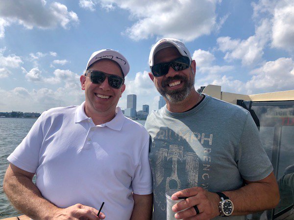 LAKGroupWI's tweet photo. This #ThrowbackThursday we're looking back at our team building Edelweiss Boat Cruise last Friday. As you can see, we had a blast! #LAKCulture #LAKGroup #TeamBuilding #boating #summer #Milwaukee #MKE https://t.co/GTkF64wahn