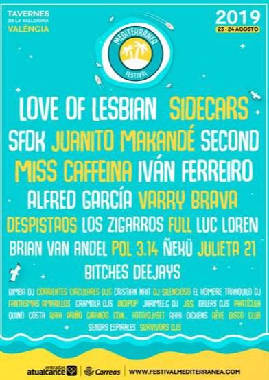 😱 Nunca conseguir 5 abonos para el <a href="/MediterraneaVLC/">Mediterránea Festival</a>  😱

😉 Tan solo tienes que hacer 4 cosas 👇

1️⃣ SEGUIR A <a href="/MediterraneaVLC/">Mediterránea Festival</a> 

2️⃣ SEGUIR A @LaOchoTV 

3️⃣ COMPARTIR EL CARTEL COMPLETO 

4️⃣ NOMBRAR A 3 AMIG@S CON LOS QUE IRÍAS AL FESTIVAL 

🤞 ¡¡¡MUCHA SUERTE!!! 🍀