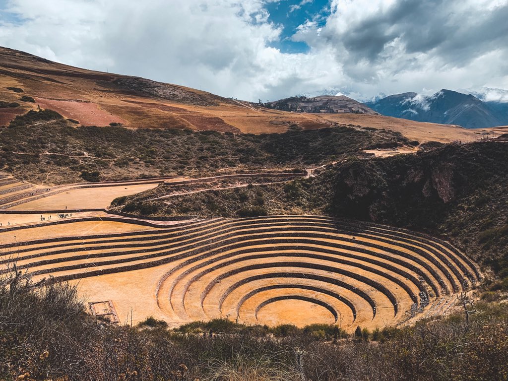 amikokauderer's tweet image. #ThursdayThoughts Whoever had a hand in it, sure left an awfully incredible thumbprint behind. Exploring the #InfiniteWonder of the Moray Incan ruins in Peru.