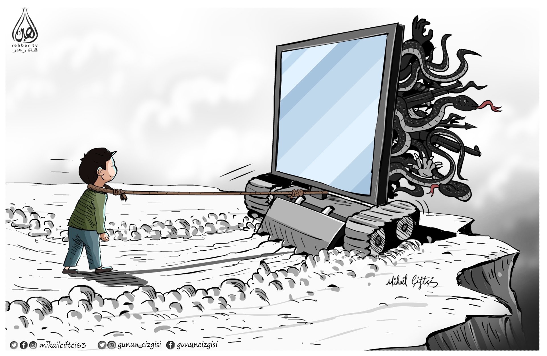 Гаджеты карикатура