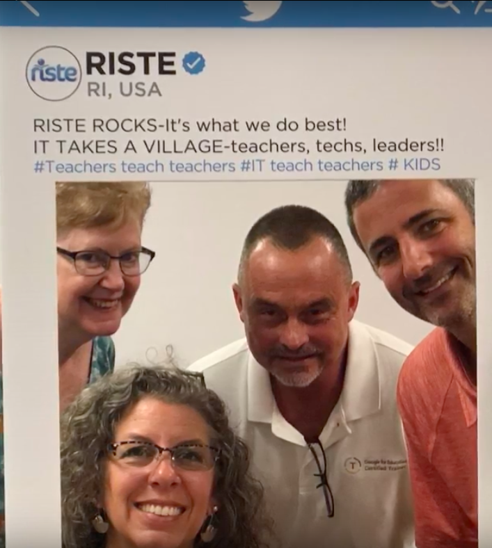 @riste_teach session 2 participants are learning, networking, & having lots of fun! Check it out! drive.google.com/file/d/1vYiSP_… Put this on your 'to-do' list for next summer! Stay tuned for more from @ri_iste after school sessions ri-iste.org