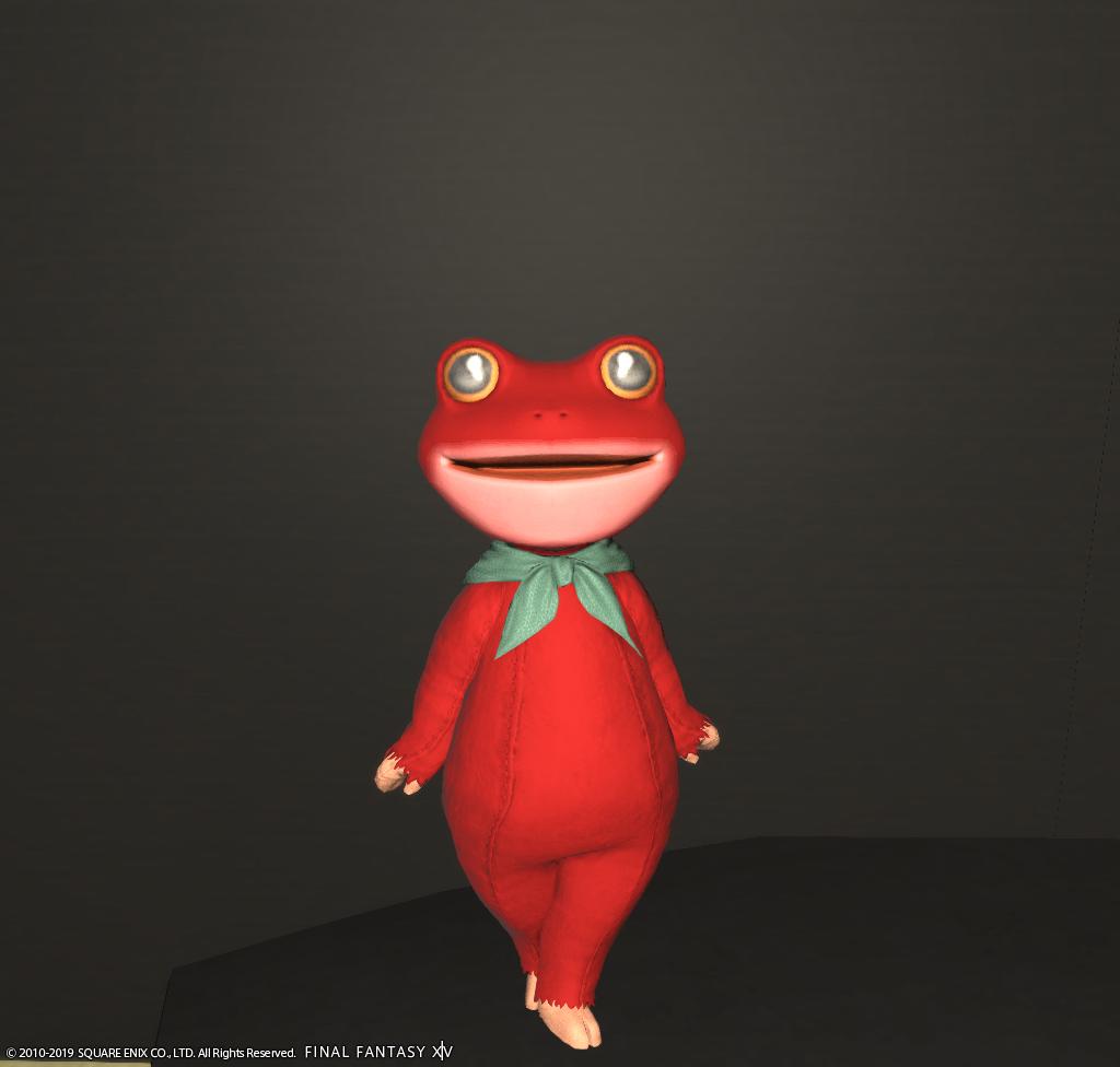 かえる #FF14 #カエルスーツ #トードヘッド