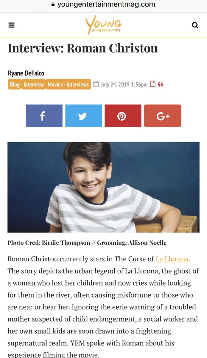 RomanChristou's tweet photo. Check out my interview with @youngentmag where I talk about @lalloronamovie (now available on digital platforms) 😉 https://t.co/GivWlCNOk3