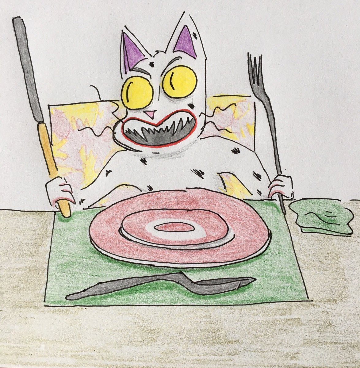 strdstspdwys's tweet photo. I put absolutely way too much effort into joke art https://t.co/y6vPybTInO