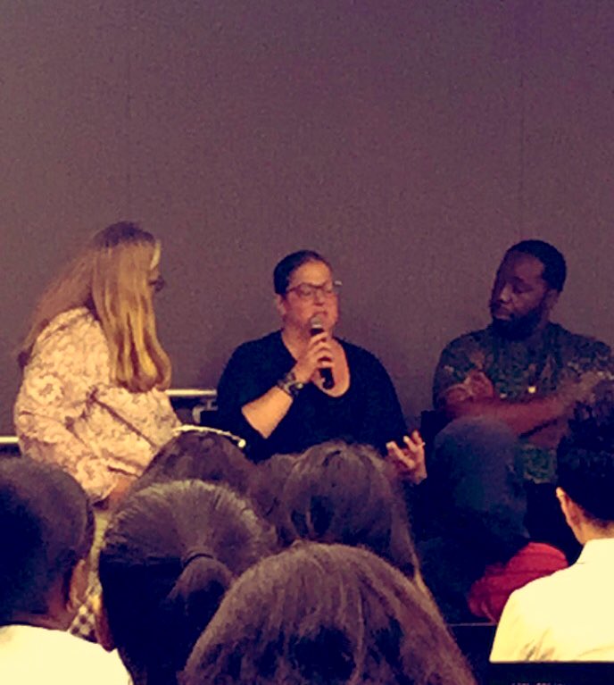 "If you are not happy with where you are in life, you can change your game plan." - Panelist Christina Machuca's advice to future health professionals <a href="/MSIAHEC/">MSI AHEC</a> <a href="/CIMH_SPH/">Center for Innovation in Mental Health</a>