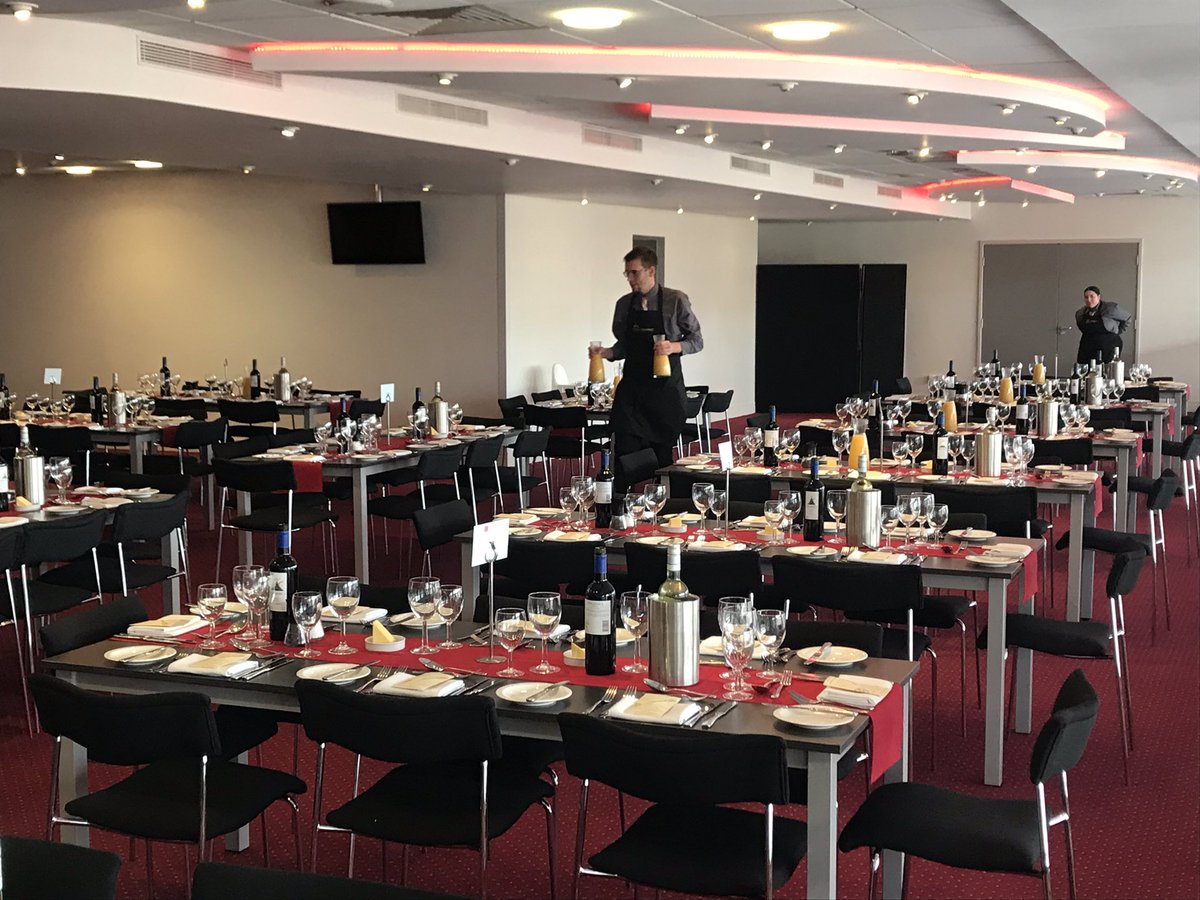 Preparations are underway for the <a href="/CLconf2019/">Corpus Linguistics 2019</a> conference dinner at Principality Stadium #CLconf2019