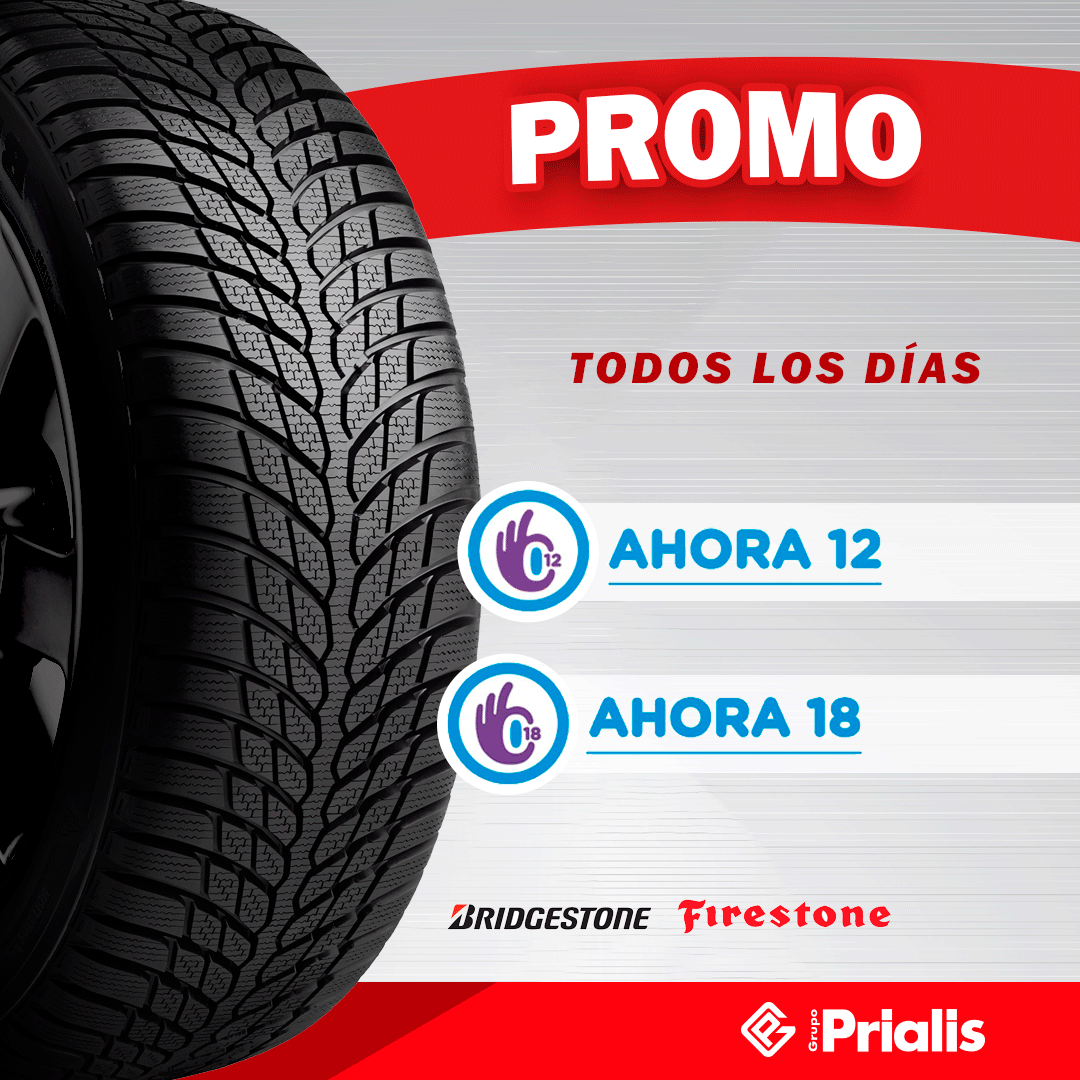 Aprovechá !! .. no importa el día porque ahora es "TODOS LOS DIAS" el plan #ahora12 para tu compra de #neumaticos Más 👉 grupoprialis.com.ar