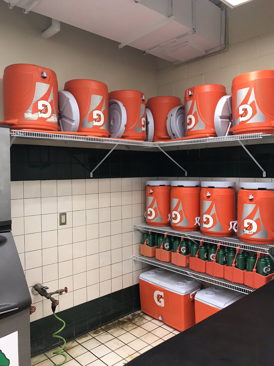 MPathtraining's tweet photo. New shelving is up in the ATR just in time for the start of the football season!! 😎 https://t.co/vzfA6jt1lD