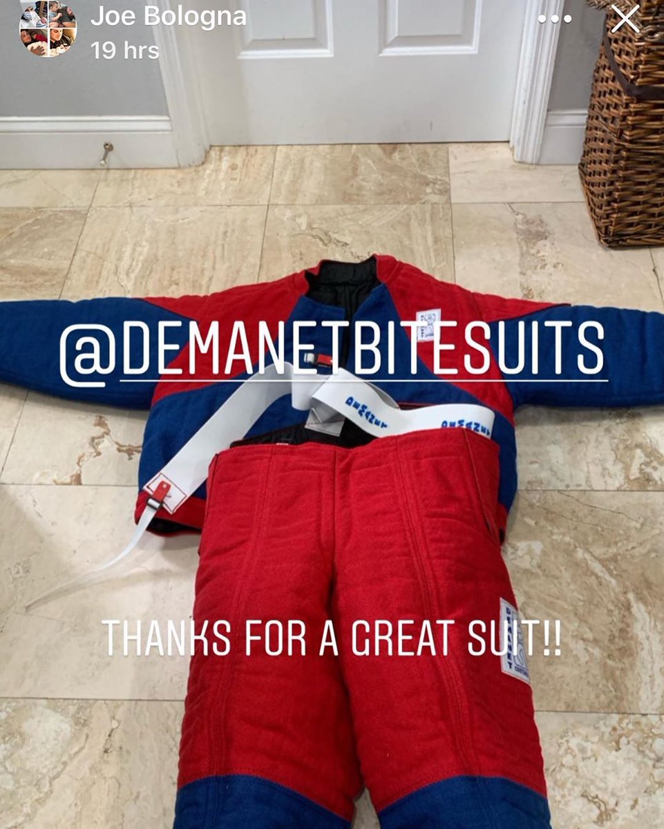 Love it when our customers are happy with their new suits! #demanetbitesuits #demanet #quality #nodemanetnosuit