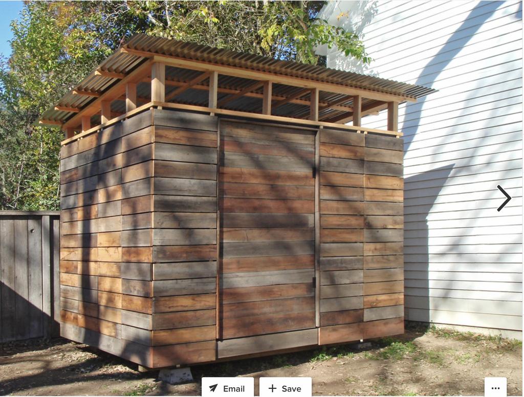 ShelvingDepotCA's tweet image. This homeowner took backyard storage and modern style into his own hands, building a shed with reclaimed redwood and ingenuity! What do you think?

#storage #shelving #perfectstorage #organization #organized #organizedspace #cleanspace #storageroom #shelvingunit #morespace