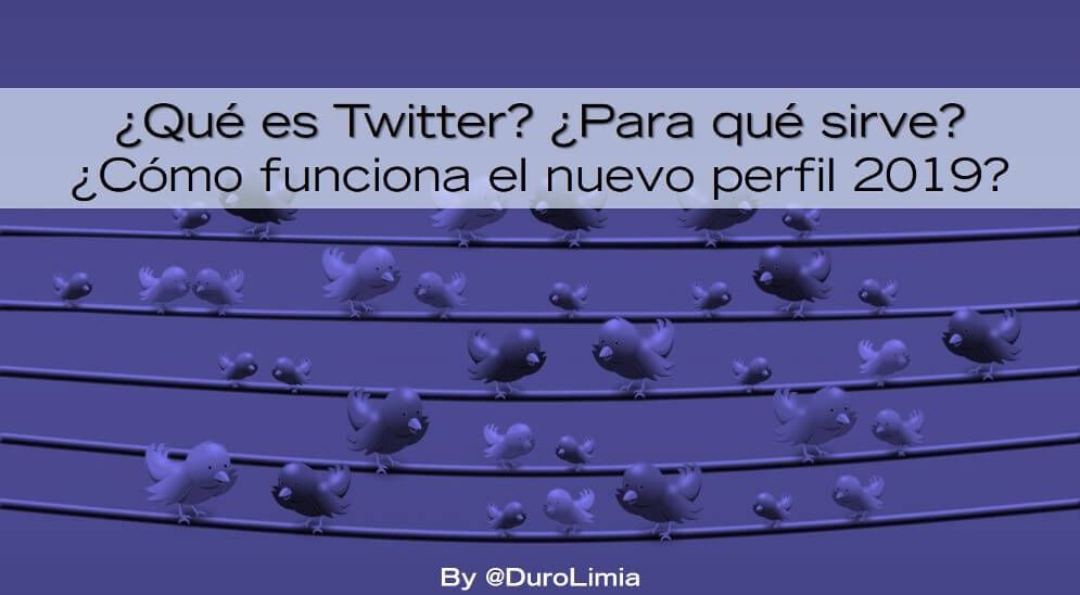 DuroLimia's tweet photo. ¿Qué es Twitter? 
Sus atributos la convierten en una de las mejores #RedesSociales para comunicar de forma directa y concisa. 

Conoce a fondo cómo utilizar el nuevo #PerfilDeTwitter de 2019. 
⏩ https://t.co/Xn0uf9wLGT 

#CommunityManager https://t.co/2L4MXe7Gvy