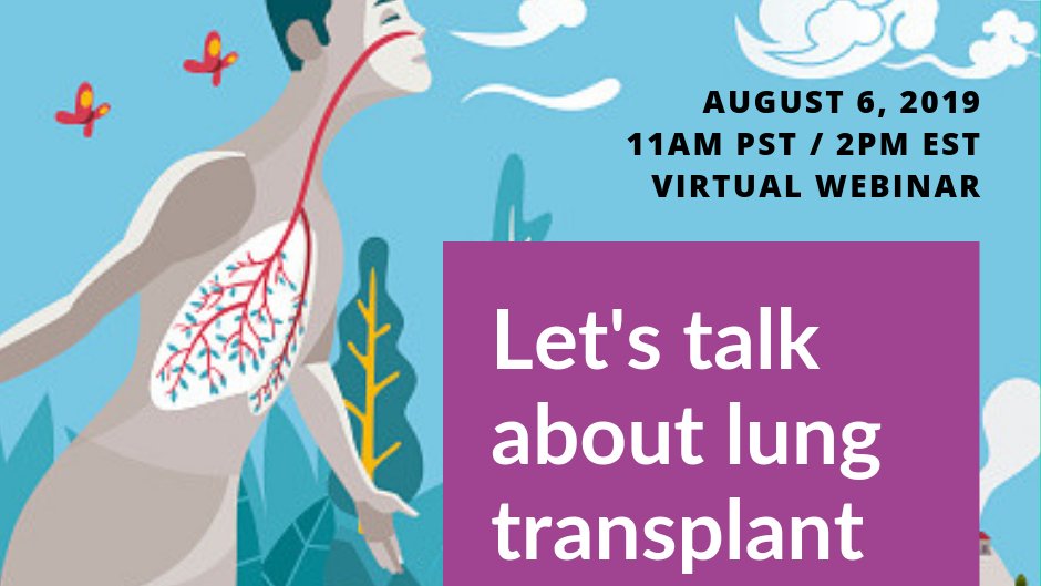 monARCbio's tweet photo. An Idiopathic Pulmonary Fibrosis (IPF) Patient and Double Lung Transplant Recipient, shares his story and valuable insights during our next free virtual webinar. 

RSVP at https://t.co/21Gr8wf9m5

#idiopathicpulmonaryfibrosis #IPF #CureIPF https://t.co/A5T4EHH8K9