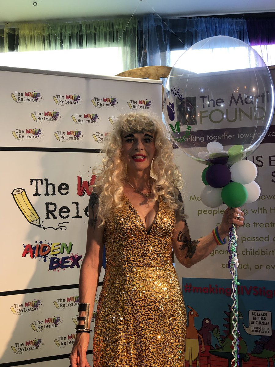 Stigma_Saur's tweet photo. Look at the AMAZING #StellaPint about to kick off the #WriteRelease event with #AidenBex in #Brighton... all for the #MartinFisherFoundation #MakingHivStigmaHistory https://t.co/GET6ol2YLF