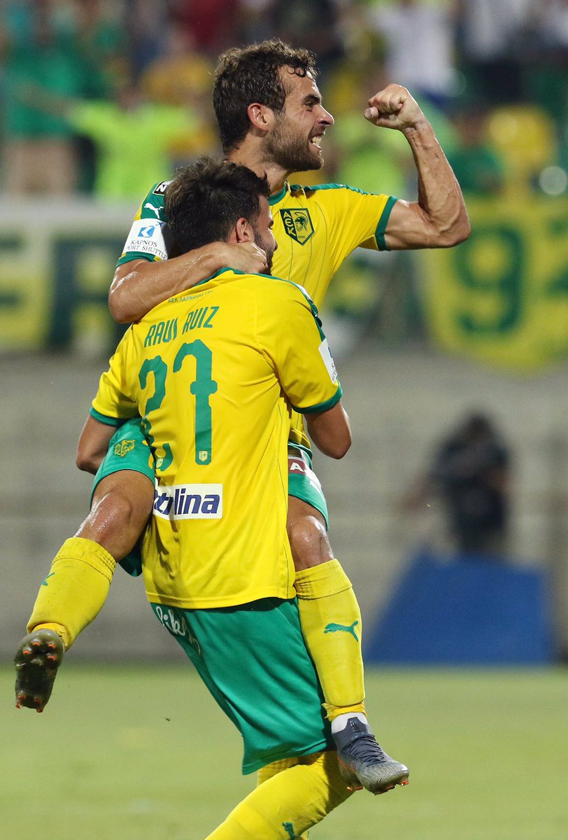 AEKLARNACA's tweet photo. 📸ALBUM:[AEK V LEVSKI]| UEL Second Qualifying Round 1st Game #AEK #AEKLarnaka #UEL #SecondQualifyingRound #AEKLEVSKI #greatvictory #Season2019_20 #playyourpart https://t.co/0WIskRJfjF