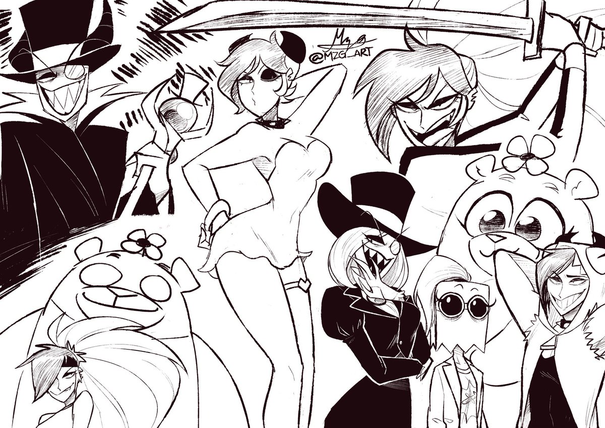 A bunch of #Villainous from the previous AI Animation streams. 