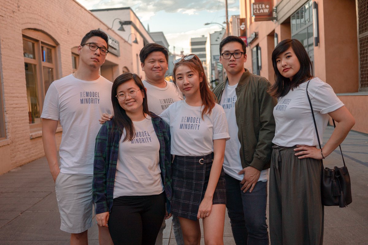 wongfupro's tweet photo. Happy one year to Yappie! We re-released our Remodel Minority tees to celebrate! 🎉 Let's challenge the myth + not let it define us. Let's redefine ourselves beyond these labels/ perceptions and embrace our unique experiences!
 https://t.co/Ft54BWSEoM #RemodelMinority https://t.co/nLpEXVpyOs