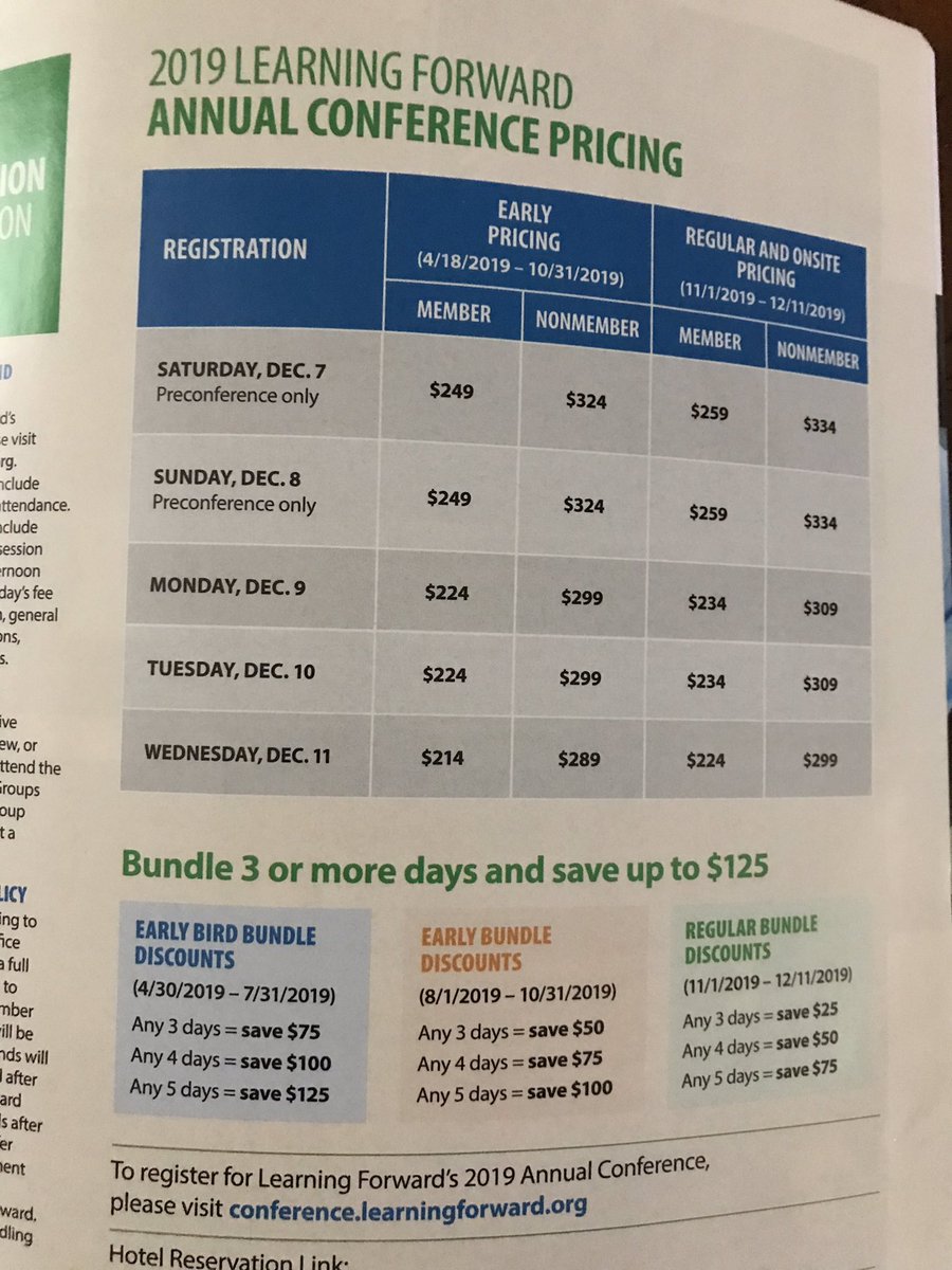 GrossKathy's tweet photo. Got my @LearningForward Conf Program in the mail today- it’s getting real! U still have time for the early bird discount- #meetmeinSTL Dec 7-11 #ourlrngtheirfuture Thnkful 2b serving on #hostcommittee celebrating 50 yrs of a gr8 learning network! #LearnFwd19 https://t.co/1R4QeWFzKl