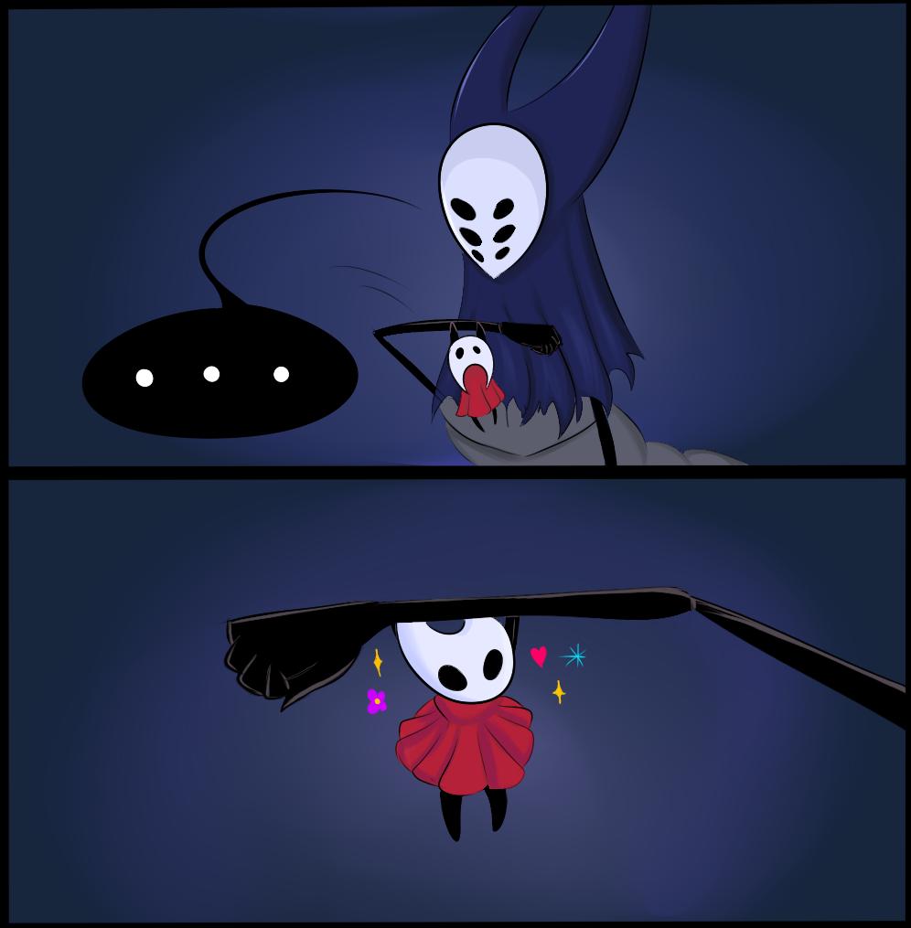 New hollow knight comic today This time about Herrah ;)Hope u like it #holl...