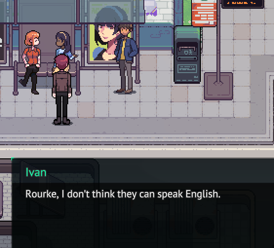 YumeWei's tweet photo. It's scary how accurate it could be :'D every second person in Germany could hold a conversation in English :'D #lgdays and as always I love those tiny details in the game! https://t.co/1tI4yjnf5p