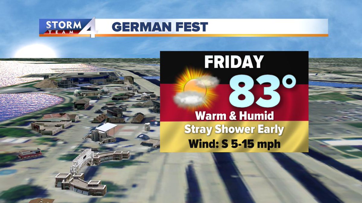 Get your polka on at <a href="/MilwGermanFest/">German Fest MKE</a> tomorrow, the weather looks pretty good! #polka
