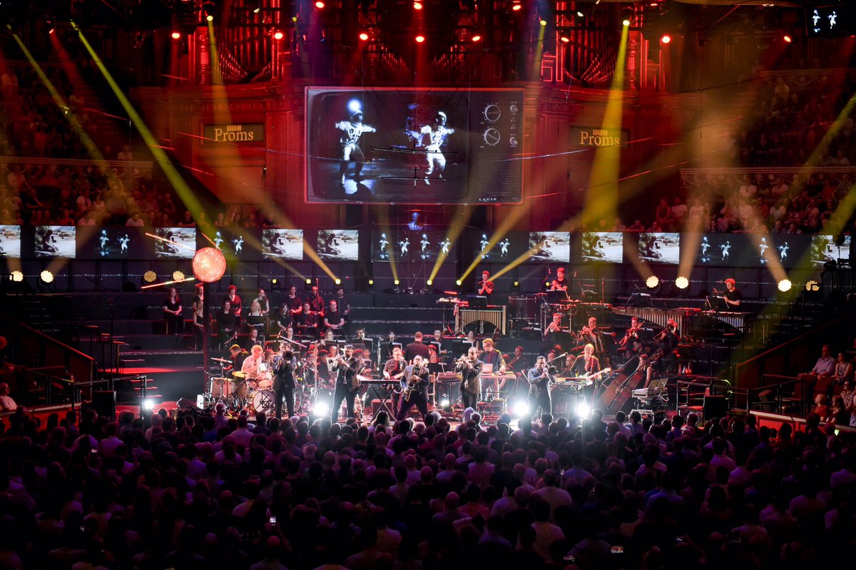 bbcproms's tweet image. What an incredible night. Public Service Broadcasting were truly out of this world! 🌎🌛 

You can watch the performance back on BBC Four at 11pm tomorrow (Friday 26th July) 💫👩‍🚀