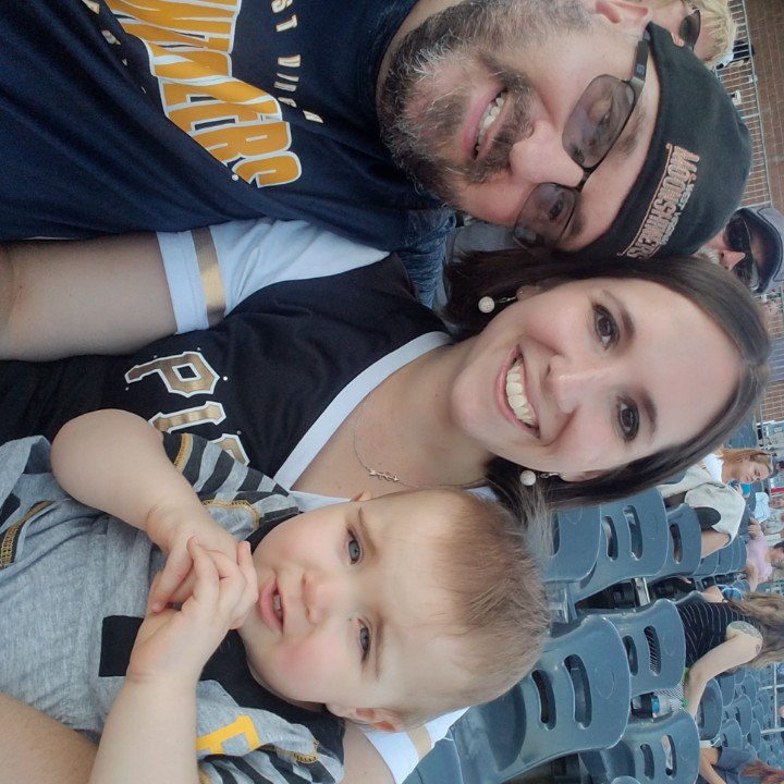 Tbone_Guy09's tweet photo. She's sad because the @wvblackbears are currently down. Not for long though! #flyckb https://t.co/w2PbXAIcEp