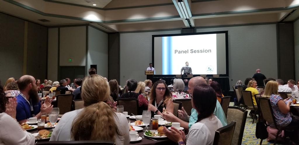 edheadsteve's tweet photo. Great to be at NACTE learning and networking with CTE professionals preparing Nevada's future! #careerteched #NACTE19 https://t.co/xoxdmAdsVg