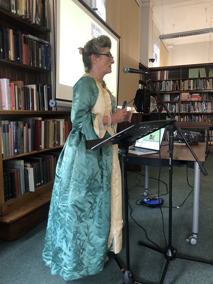 earlymodernists's tweet photo. Absolutely fabulous salon tonight courtesy of @AntiqueBeat A night of gin and Georgians! 🍸Great talk about what Georgians wore in by Miss B of @GeorgianDining 👏🏼👏🏼👏🏼 #georgians #18thcentury #History https://t.co/Kgck8TcJ42
