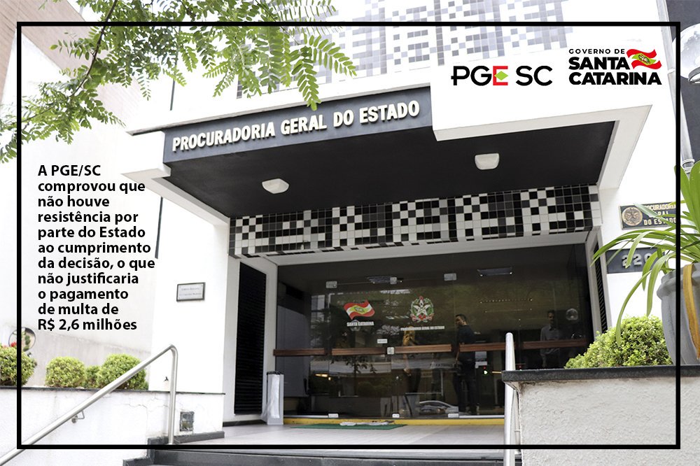 PGE_SC's tweet image. ➡️ Após recurso da #PGESC, o @tjscoficial
 negou pedido do Ministério Público de #SantaCatarina que exigia o pagamento por parte do @GovSC
 de multa de R$ 2,6 milhões em favor de fundo municipal de criança e adolescente. 
#GOVSC #SC

Saiba mais 👉 bit.ly/CasepPGE