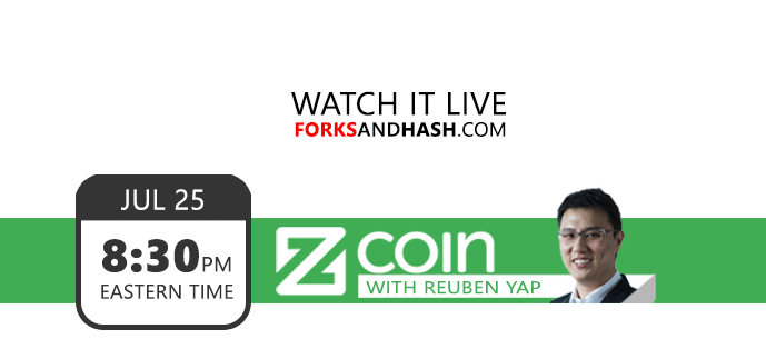 forksandhash's tweet photo. RT: Watch the LIVE stream with #ZCoin's Reuben Yap as we discuss the future of privacy. Guest #AMA at the end of every livestream. 

https://t.co/HMrXrOe9Bj 

#blockchain #interview #twitch #youtubelive #crypto $xzc @reubenyap @zcoinofficial @index_monkey #fintech #cryptotwitter https://t.co/vgg8hThJL9