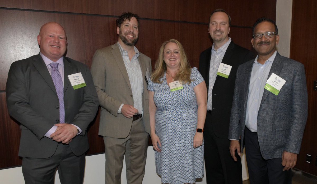 Thank you for joining our session on Cyber Safety and Resiliency - (l-r) Danny McPherson, Allan Friedman, Melinda Clem, Chris Betz and Ram Mohan #IGFUSA