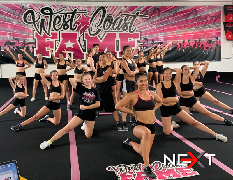 nextlevelchoreo's tweet photo. @WCFame Code, Senior Level 4.2!!  😍 We can't wait for everyone to see this #neXtlevel routine! Great job to the athletes from Code for their hard work! https://t.co/Kw40GcdqVQ