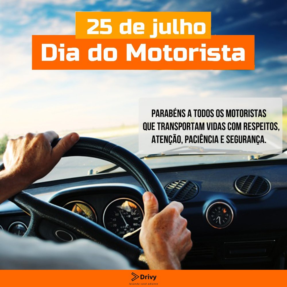 Drivy8's tweet image. Hoje (25/07) no Brasil celebra-se o Dia do Motorista. A data é voltada para os condutores, seja profissionalmente ou apenas para fazer o trajeto entre a casa e o trabalho, no dia a dia.🚗🚌🚛🚦🔑 #motorista #cnh #autoescolabrasilia #semanadomotorista #trânsito #habilitação #carro